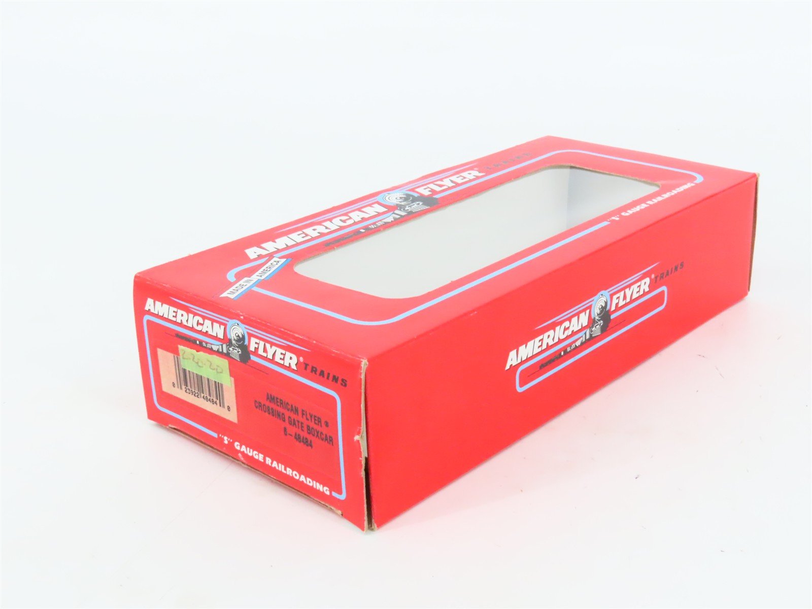 S Scale American Flyer 6-48484 Crossing Gate Boxcar #48484