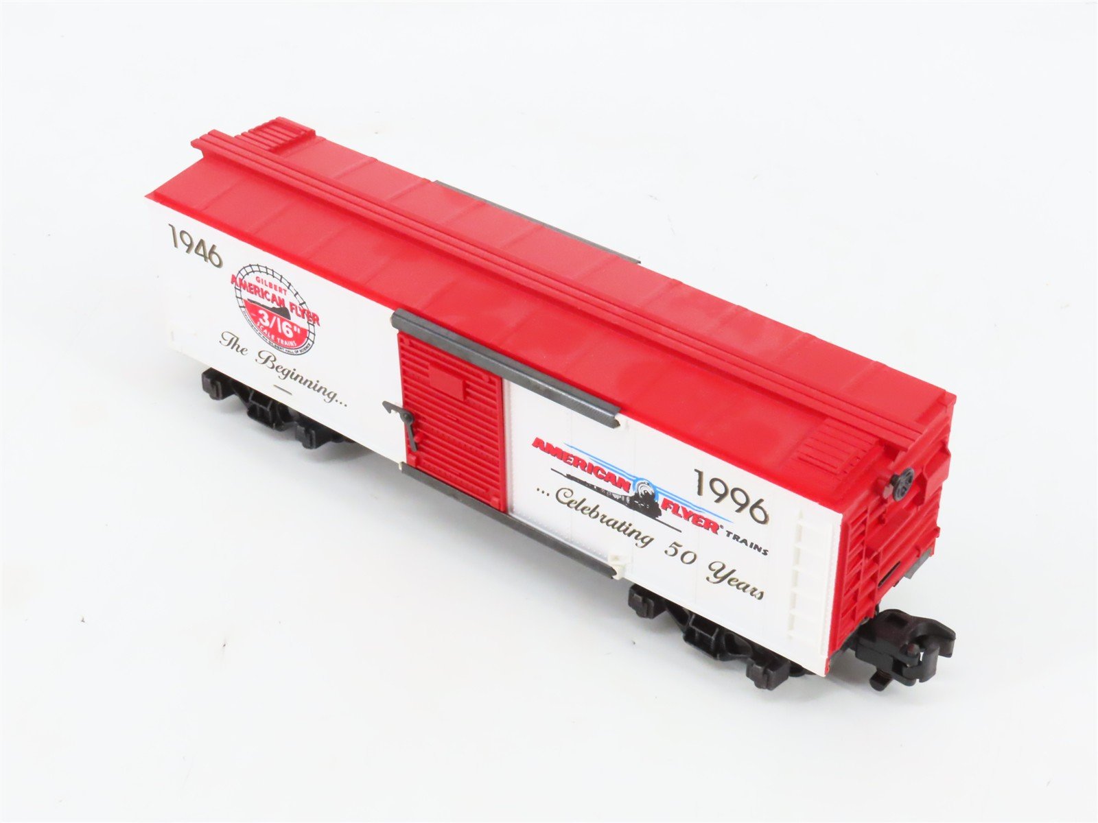 S Scale American Flyer 6-48324 50th Anniversary Commemorative Boxcar