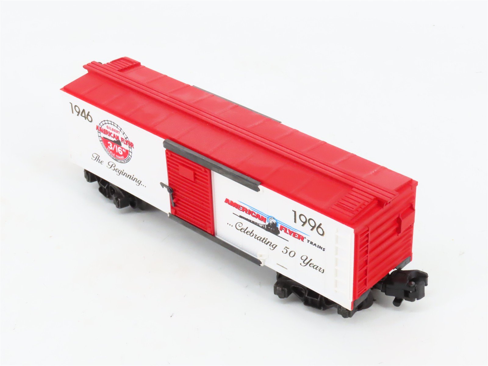 S Scale American Flyer 6-48324 50th Anniversary Commemorative Boxcar