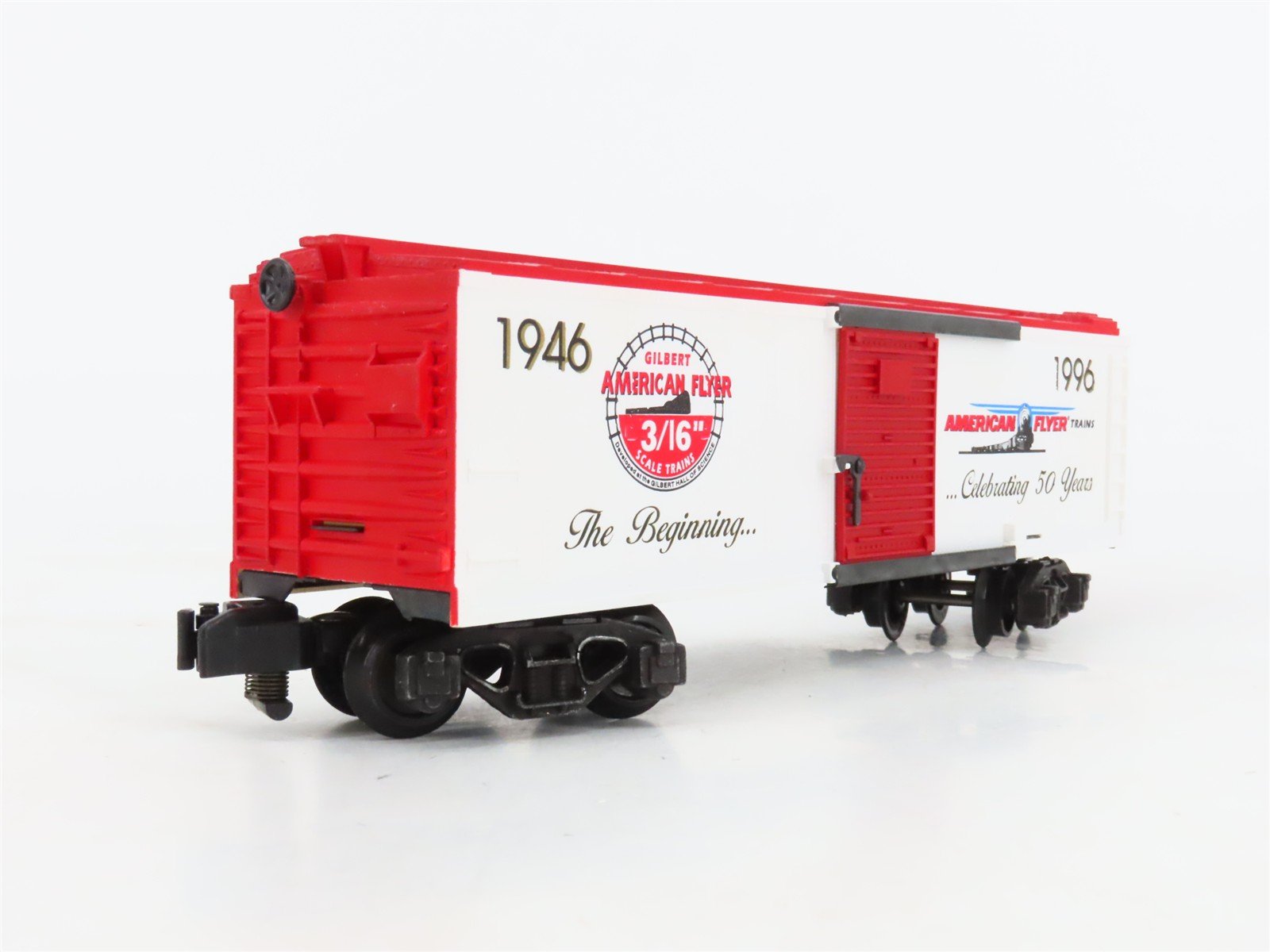 S Scale American Flyer 6-48324 50th Anniversary Commemorative Boxcar