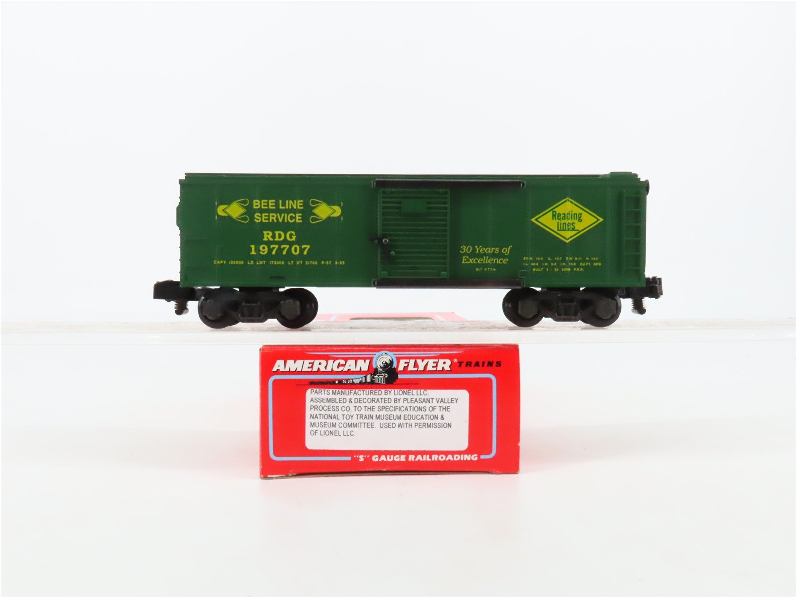 S Scale American Flyer RDG Reading 