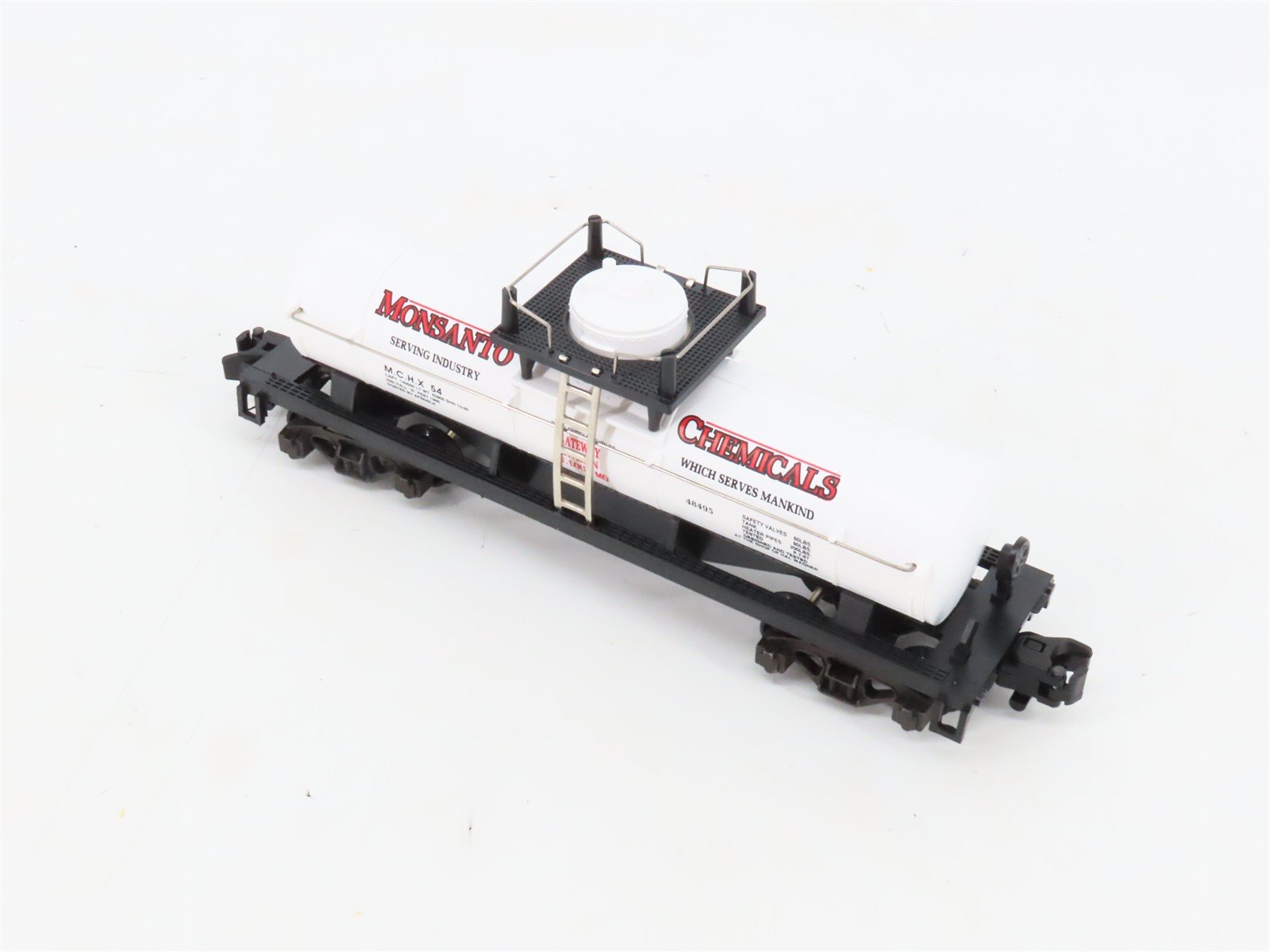 S Scale American Flyer 6-48495 MCHX Monsanto Single Dome Tankcar #64