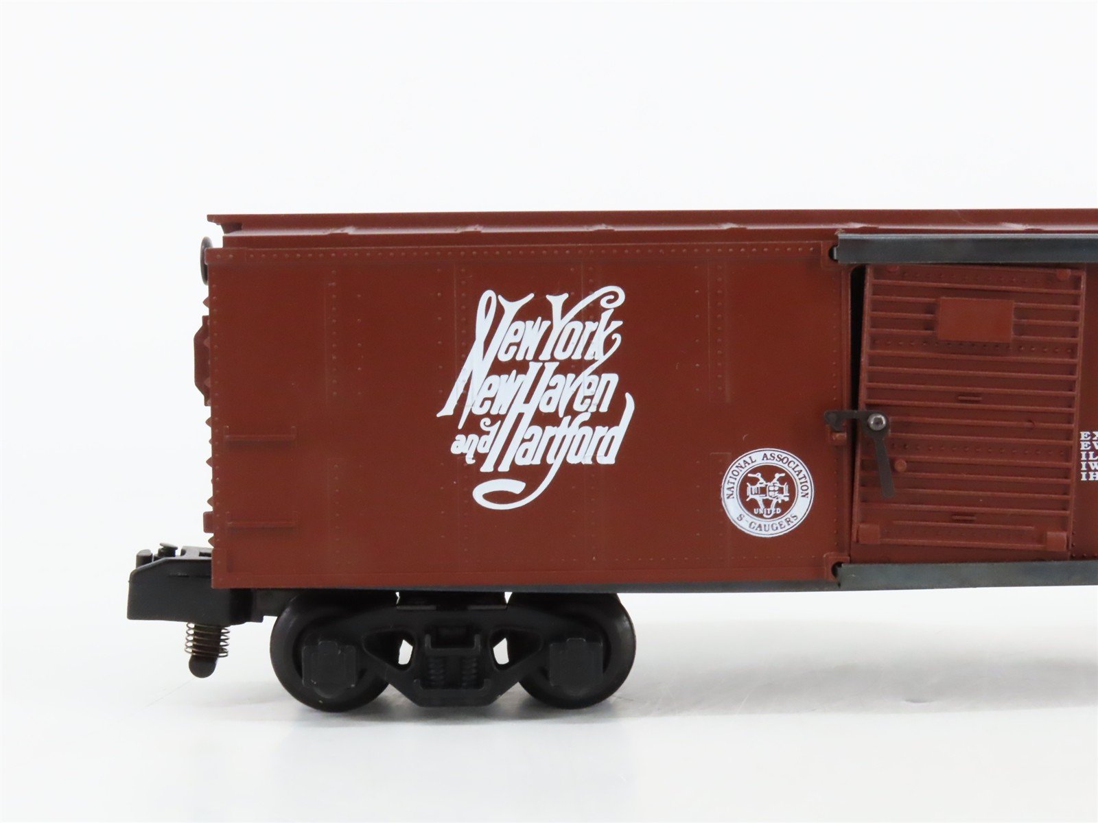 S Scale American Flyer 6-48486 NH New Haven 1994 NASG Commemorative Boxcar #1194