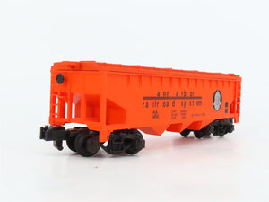 S Scale American Flyer 6-52094 AA Ann Arbor NASG 1996 3-Bay Covered Hopper #1496