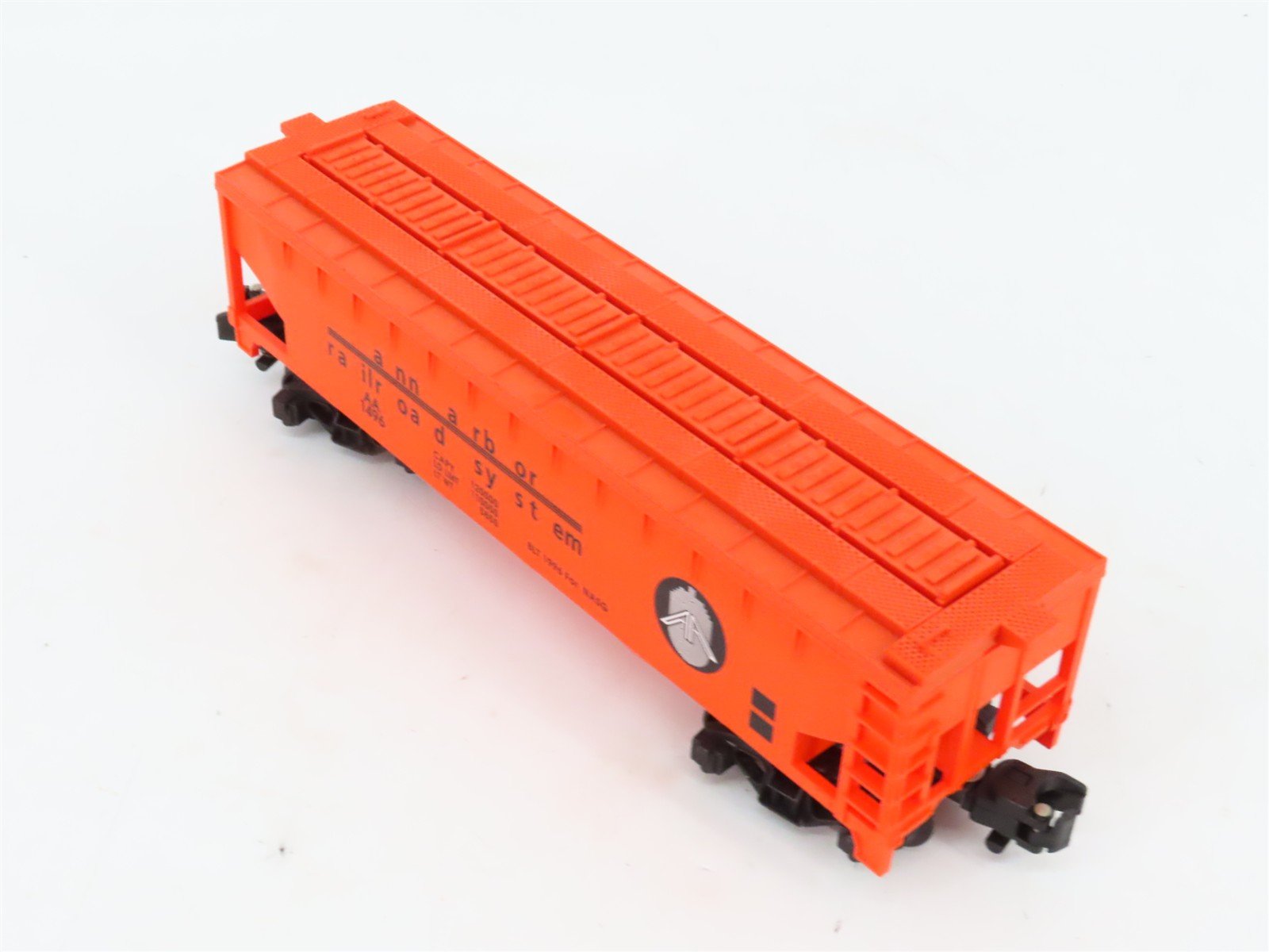 S Scale American Flyer 6-52094 AA Ann Arbor NASG 1996 3-Bay Covered Hopper #1496
