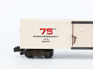 S Scale American Flyer 10075 AC Gilbert 100th Birthday Boxcar #10075