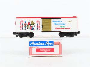 S Scale American Flyer 6-48311 Christmas Seasons Greetings Boxcar #1991
