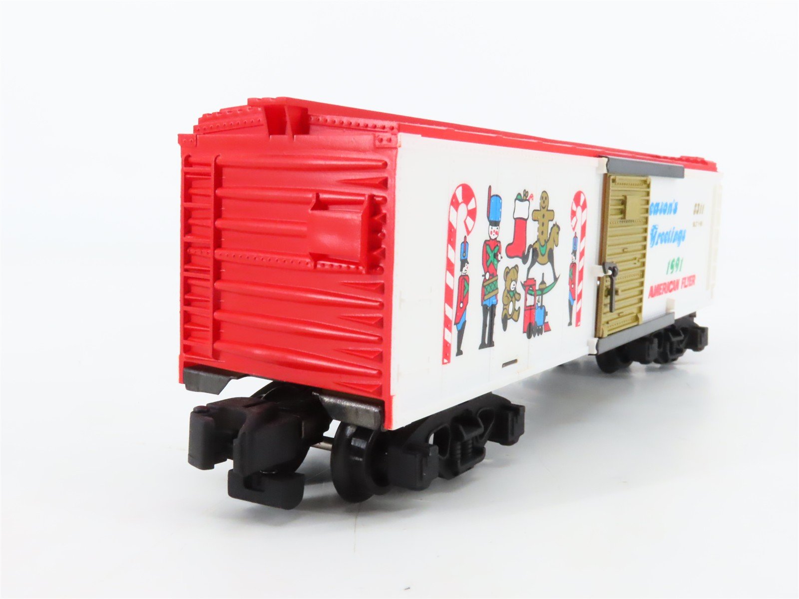 S Scale American Flyer 6-48311 Christmas Seasons Greetings Boxcar #1991