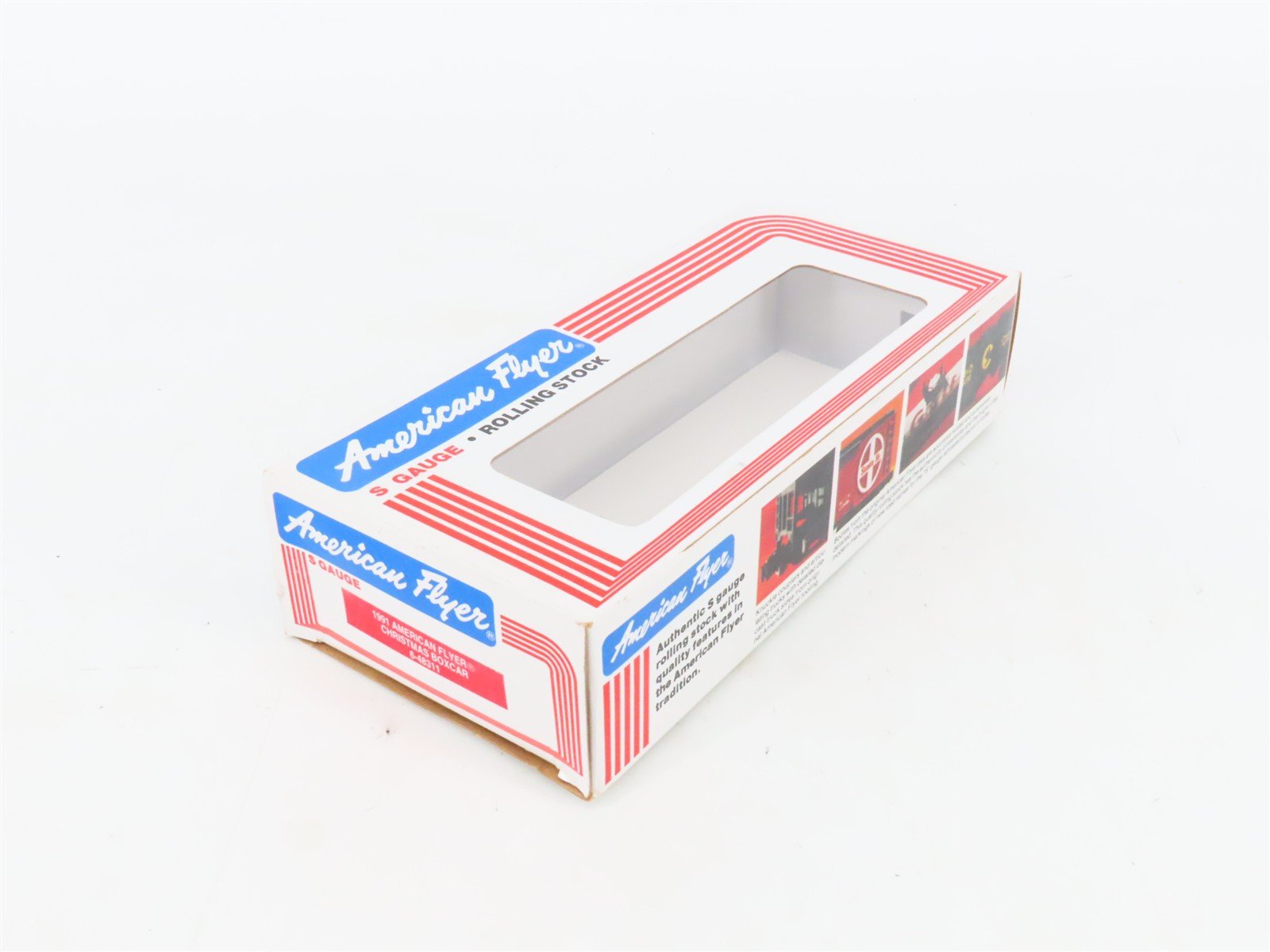 S Scale American Flyer 6-48311 Christmas Seasons Greetings Boxcar #1991