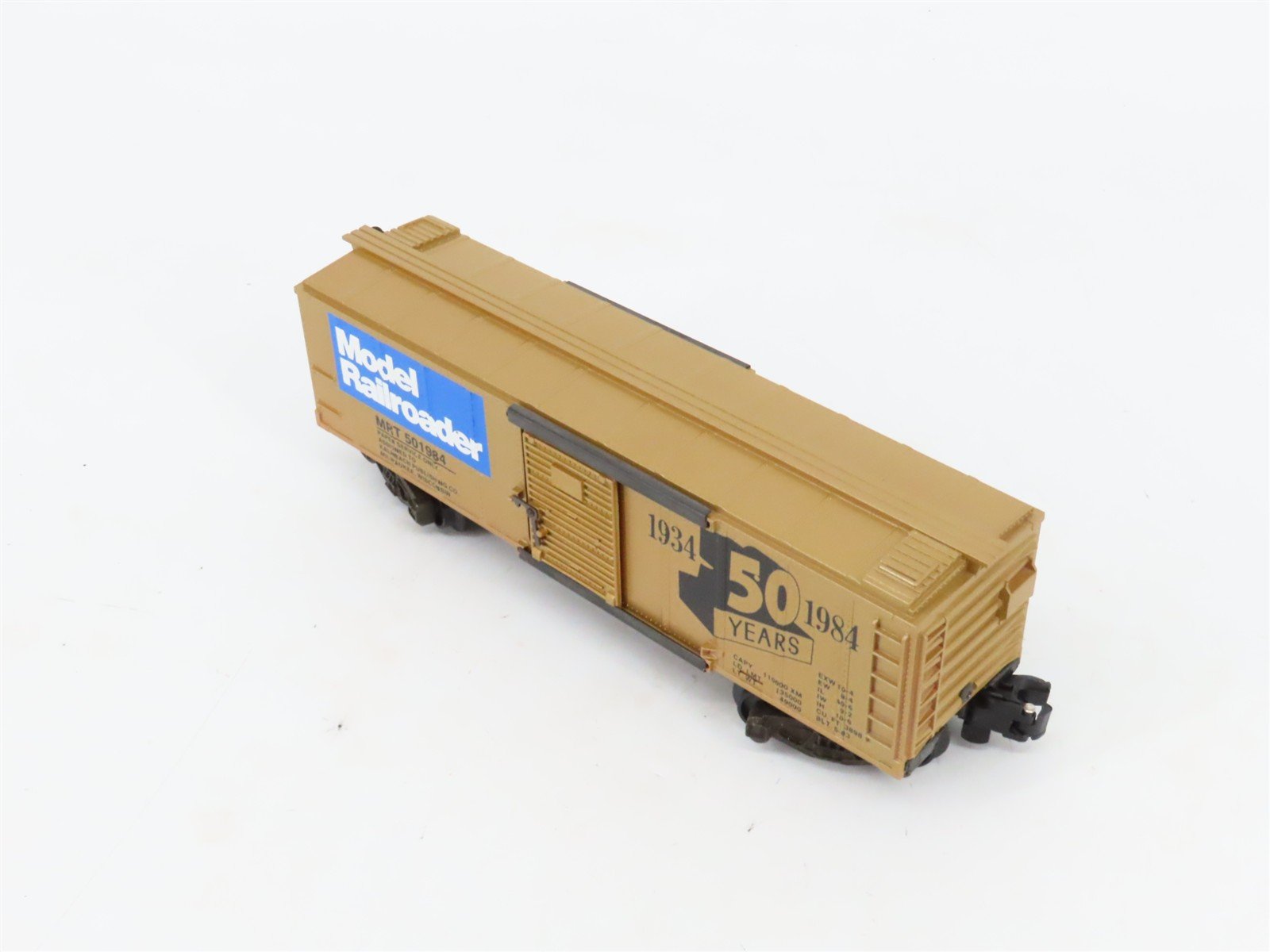 S Scale American Flyer 501984 Model Railroader 50th Anniversary Boxcar #501984