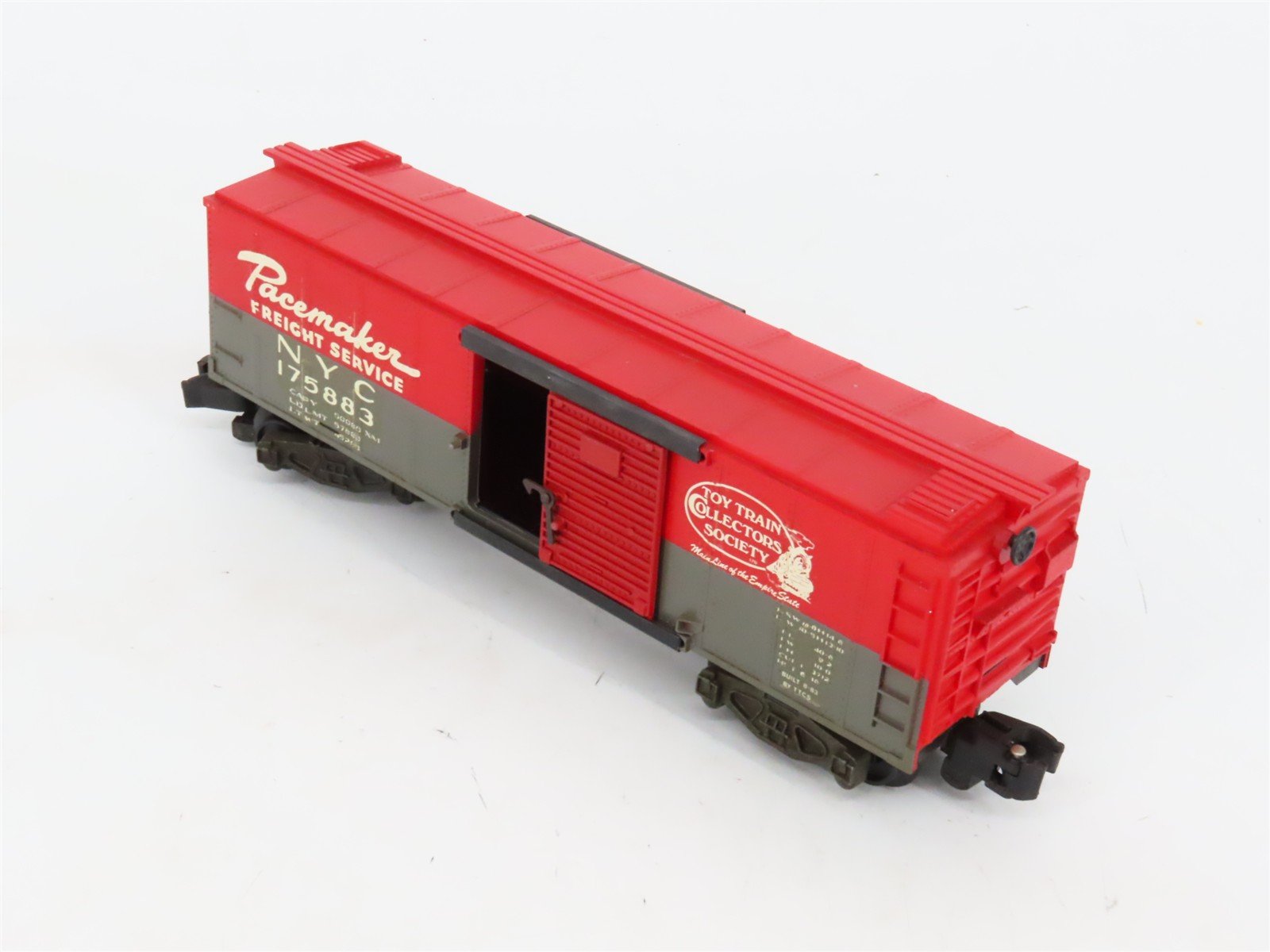 S Scale American Flyer 175883 NYC New York Central TTCS Boxcar #175853