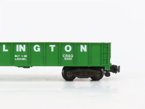 S Scale American Flyer 4-9300 CBQ/BN Burlington Northern Gondola #9300