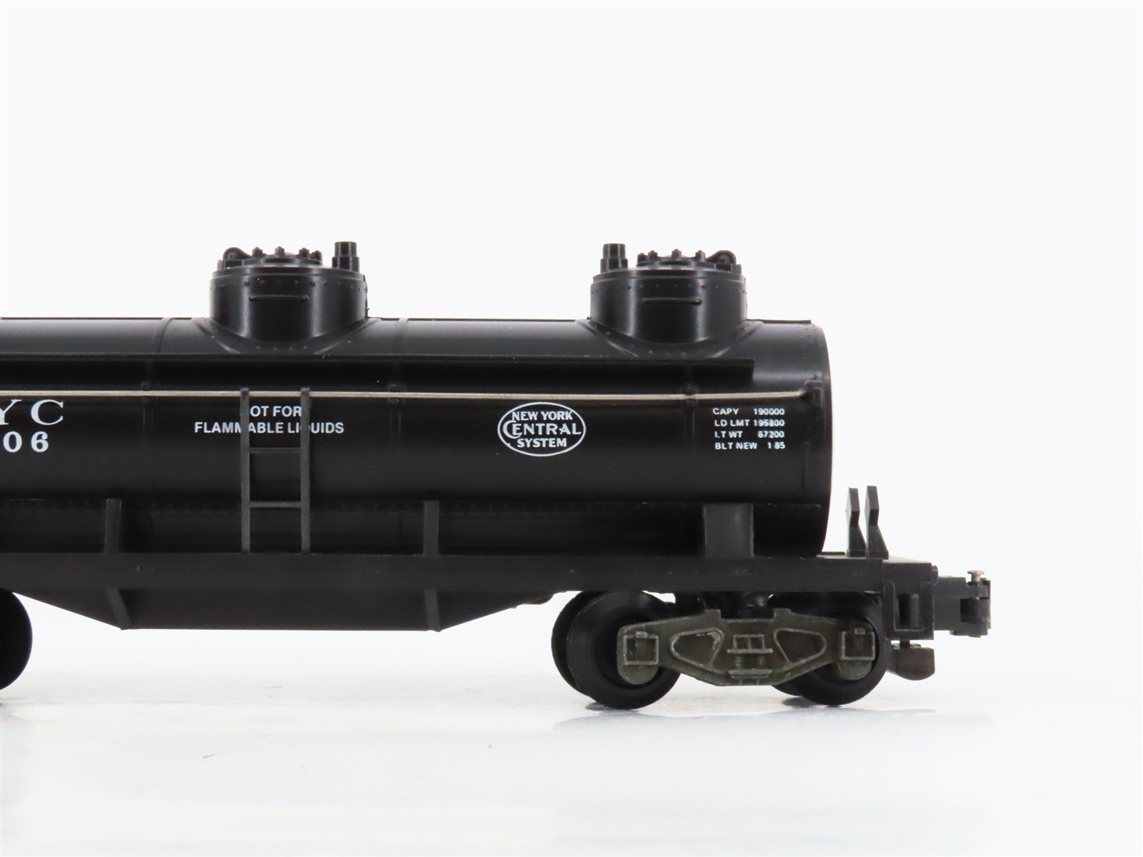 S Scale American Flyer 4-9106 NYC New York Central 3 Dome Tankcar #9106