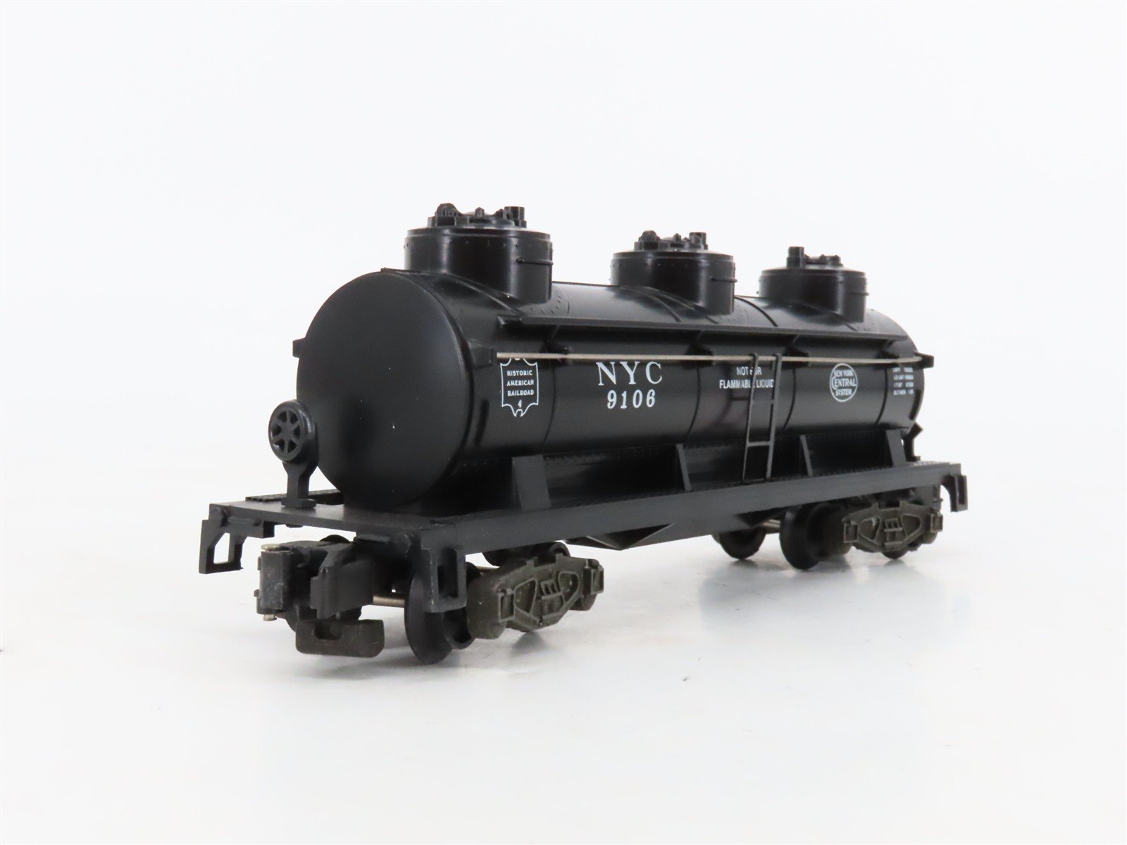 S Scale American Flyer 4-9106 NYC New York Central 3 Dome Tankcar #9106