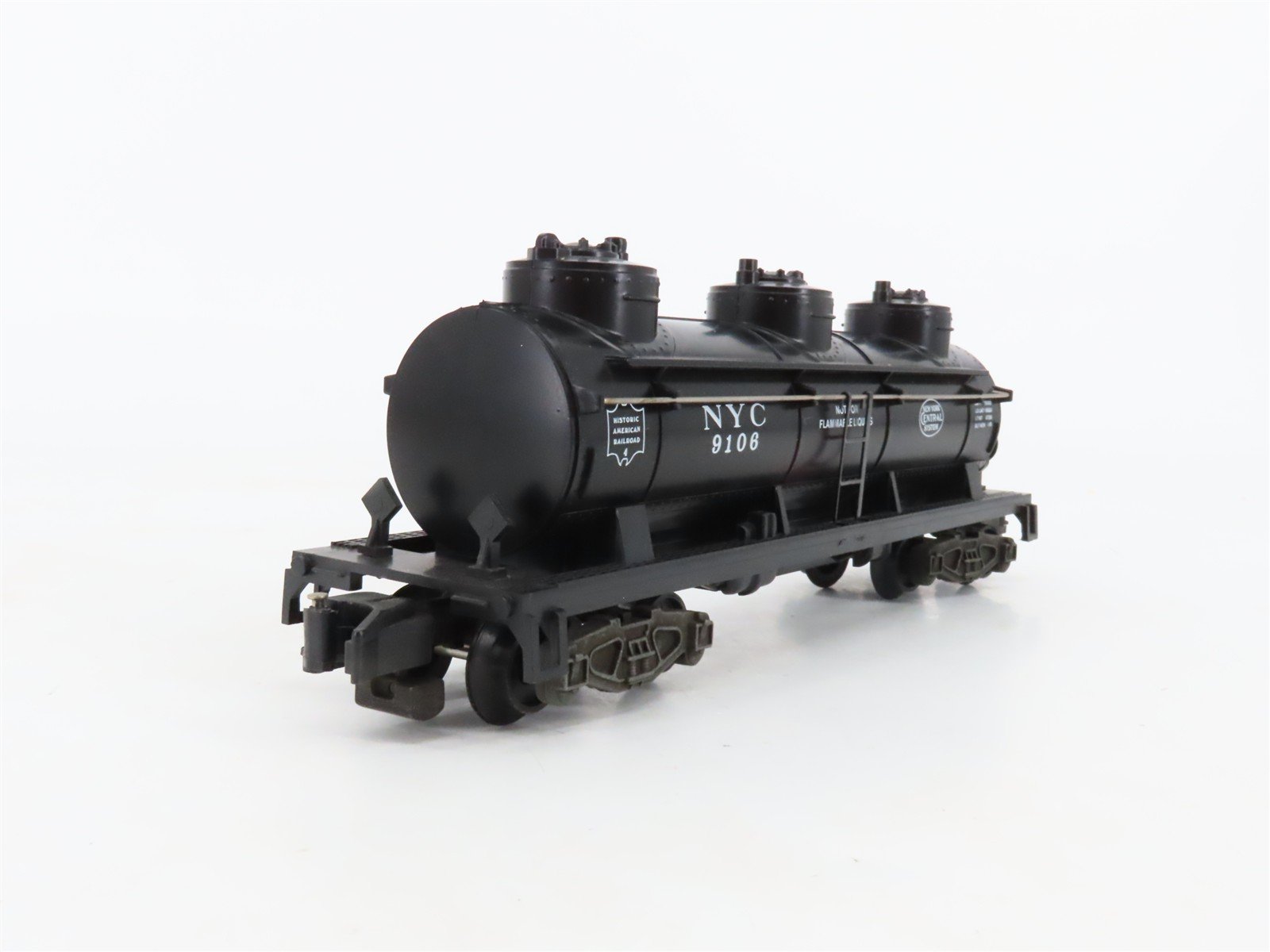S Scale American Flyer 4-9106 NYC New York Central 3 Dome Tankcar #9106