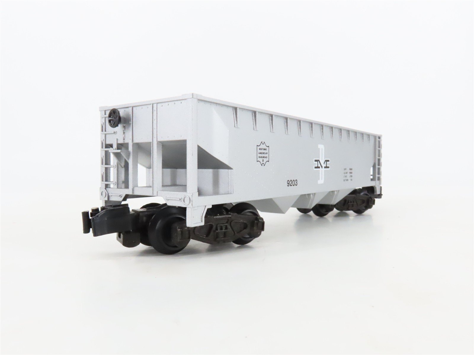 S Scale American Flyer 4-9203 B&M Boston & Maine 3-Bay Open Hopper #9203