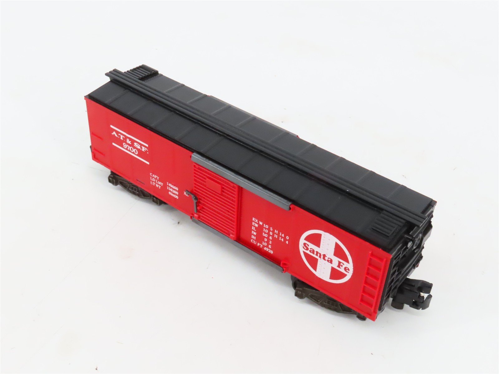 S Scale American Flyer 4-9700 ATSF Santa Fe Boxcar #9700