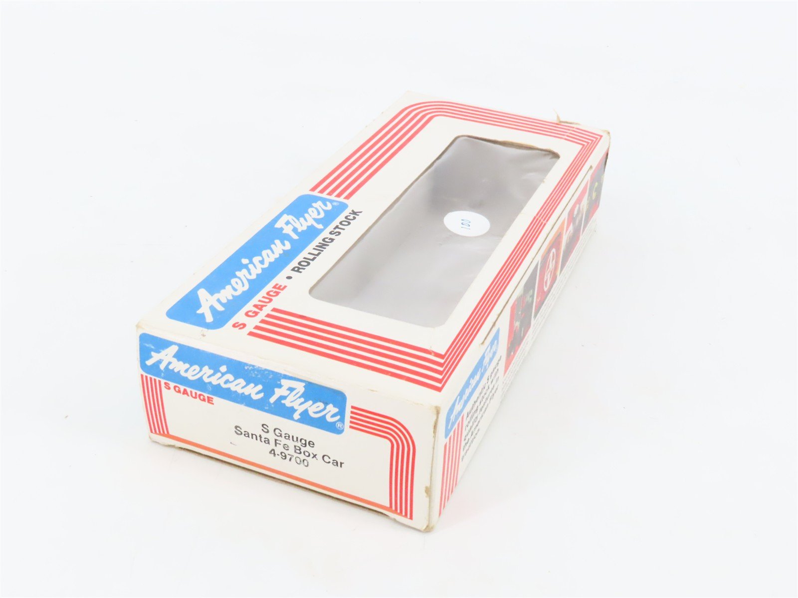 S Scale American Flyer 4-9700 ATSF Santa Fe Boxcar #9700
