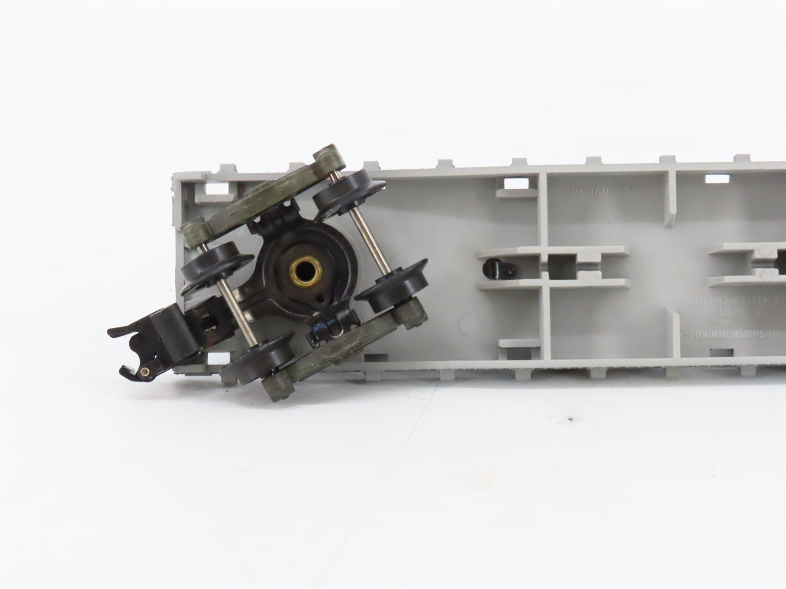 S Scale American Flyer 4-9000 B&O Baltimore & Ohio Flatcar #9000 w/Trailers