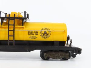 S Scale American Flyer 4-9102 B&O Baltimore & Ohio Single Dome Tankcar #X9102