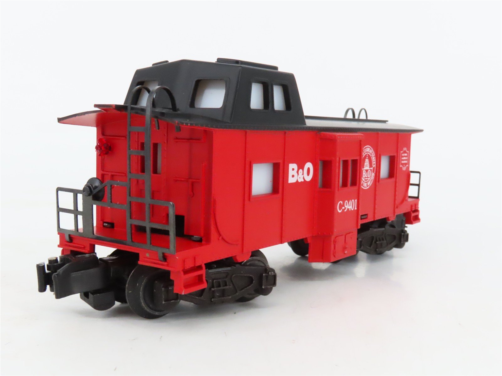 S Scale American Flyer 4-9401 B&O Baltimore & Ohio Caboose #C-9401 w/Light