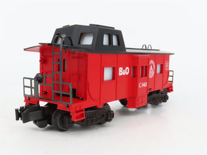 S Scale American Flyer 4-9401 B&O Baltimore & Ohio Caboose #C-9401 w/Light