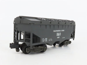 S Scale American Flyer 4-9207 B&O Baltimore & Ohio 3-Bay Covered Hopper #9207
