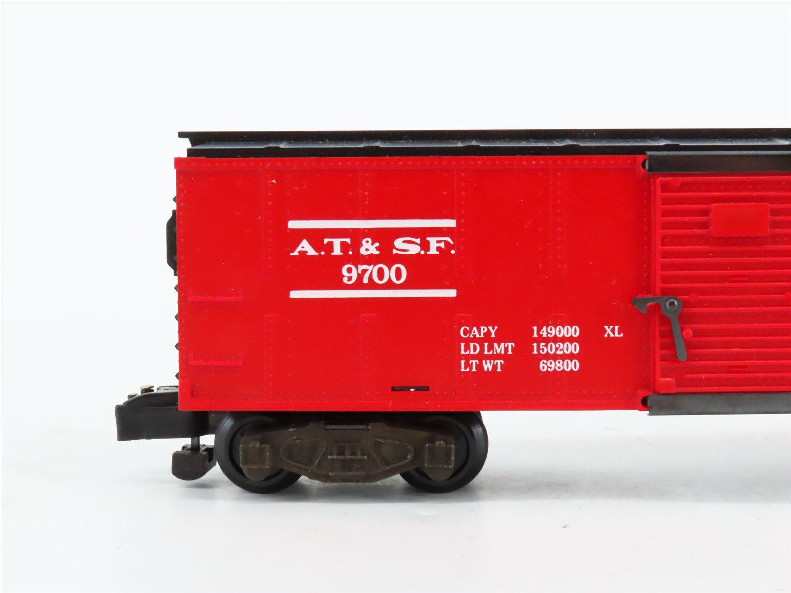 S Scale American Flyer 4-9700 ATSF Santa Fe Boxcar #9700