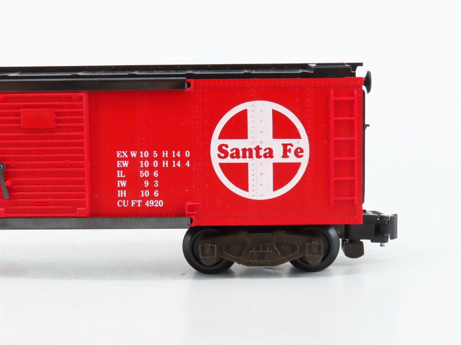 S Scale American Flyer 4-9700 ATSF Santa Fe Boxcar #9700