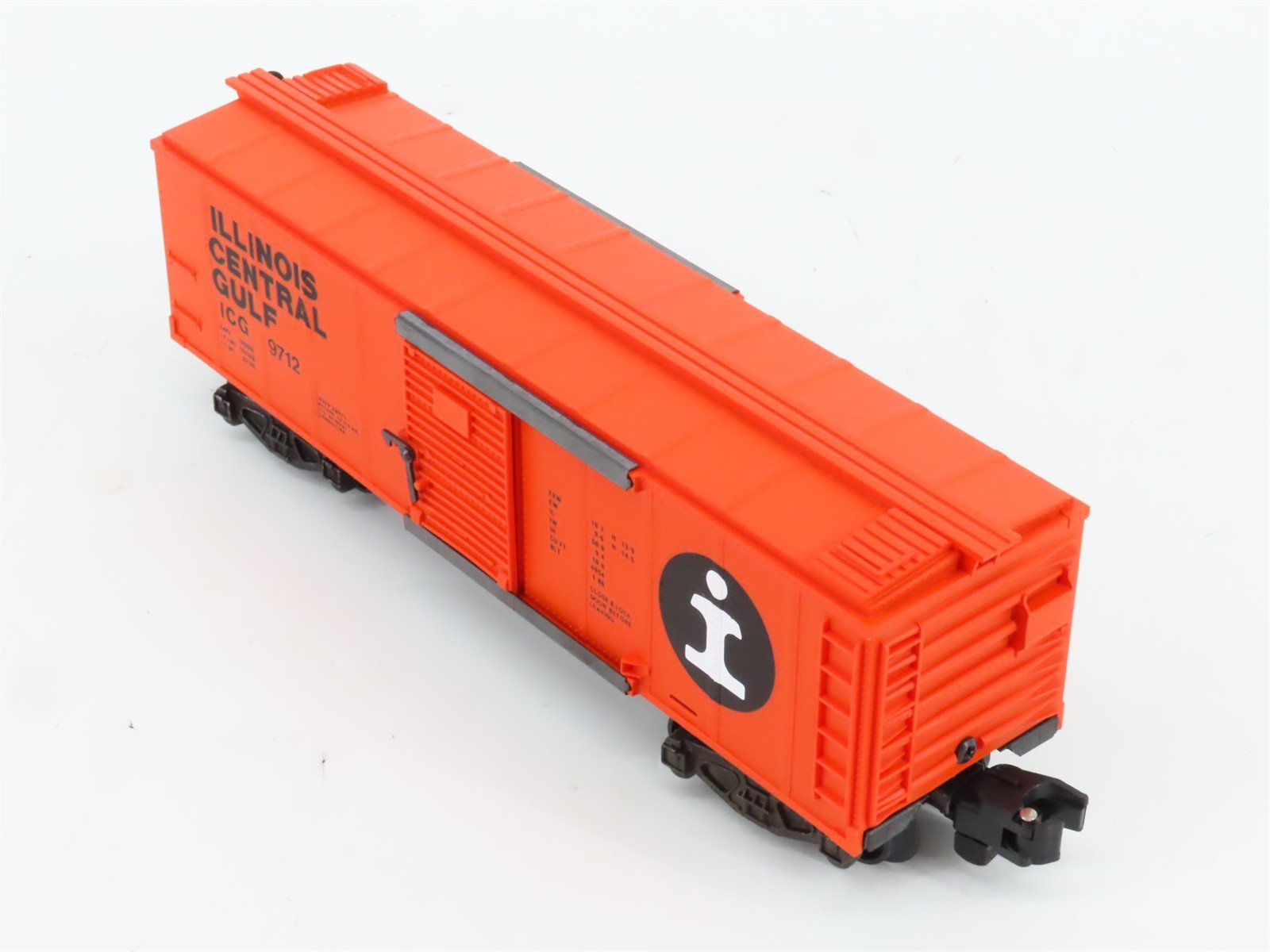 S Scale American Flyer 4-9712 ICG Illinois Central Gulf Boxcar #9712