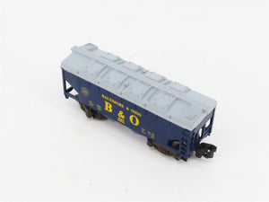 S Scale American Flyer 4-9201 B&O Baltimore & Ohio 3-Bay Covered Hopper #9200