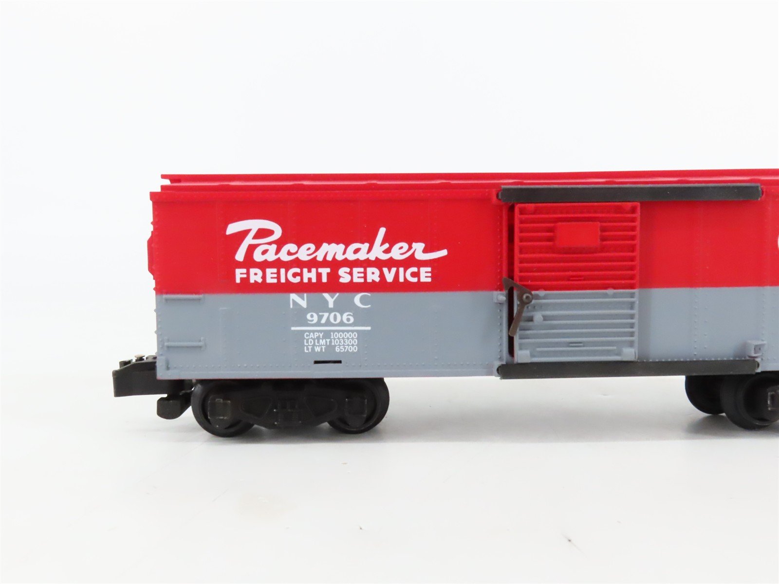 S Scale American Flyer 4-9706 NYC New York Central Boxcar #9706