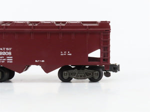 S Scale American Flyer 4-9208 ATSF Santa Fe 2-Bay Covered Hopper #9208