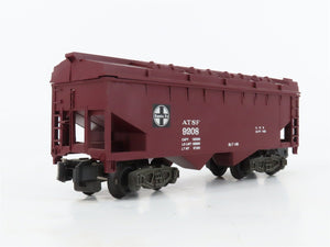 S Scale American Flyer 4-9208 ATSF Santa Fe 2-Bay Covered Hopper #9208