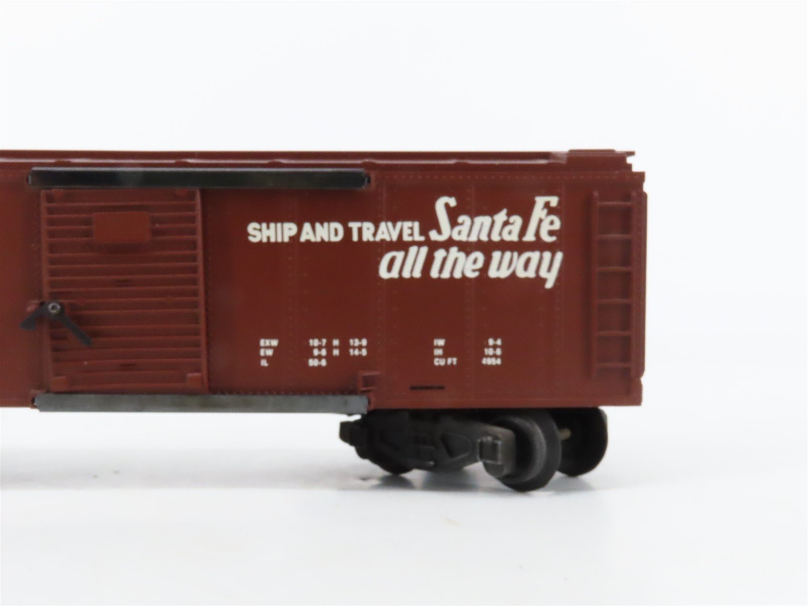 S Scale American Flyer 4-9710 ATSF Santa Fe Boxcar #9710