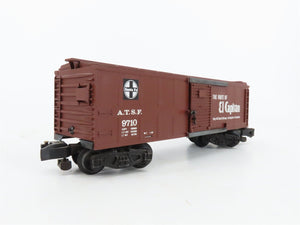 S Scale American Flyer 4-9710 ATSF Santa Fe Boxcar #9710