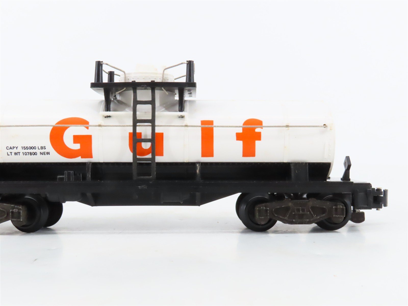 S Scale American Flyer 4-9100 WRNX Gulf Single Dome Tankcar #9100