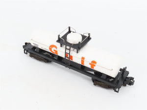 S Scale American Flyer 4-9100 WRNX Gulf Single Dome Tankcar #9100