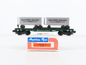 S Scale American Flyer 4-9004 SOU Southern Flatcar #9004 w/Trailers