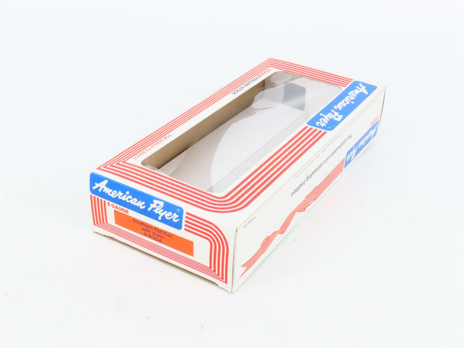 S Scale American Flyer 4-9004 SOU Southern Flatcar #9004 w/Trailers
