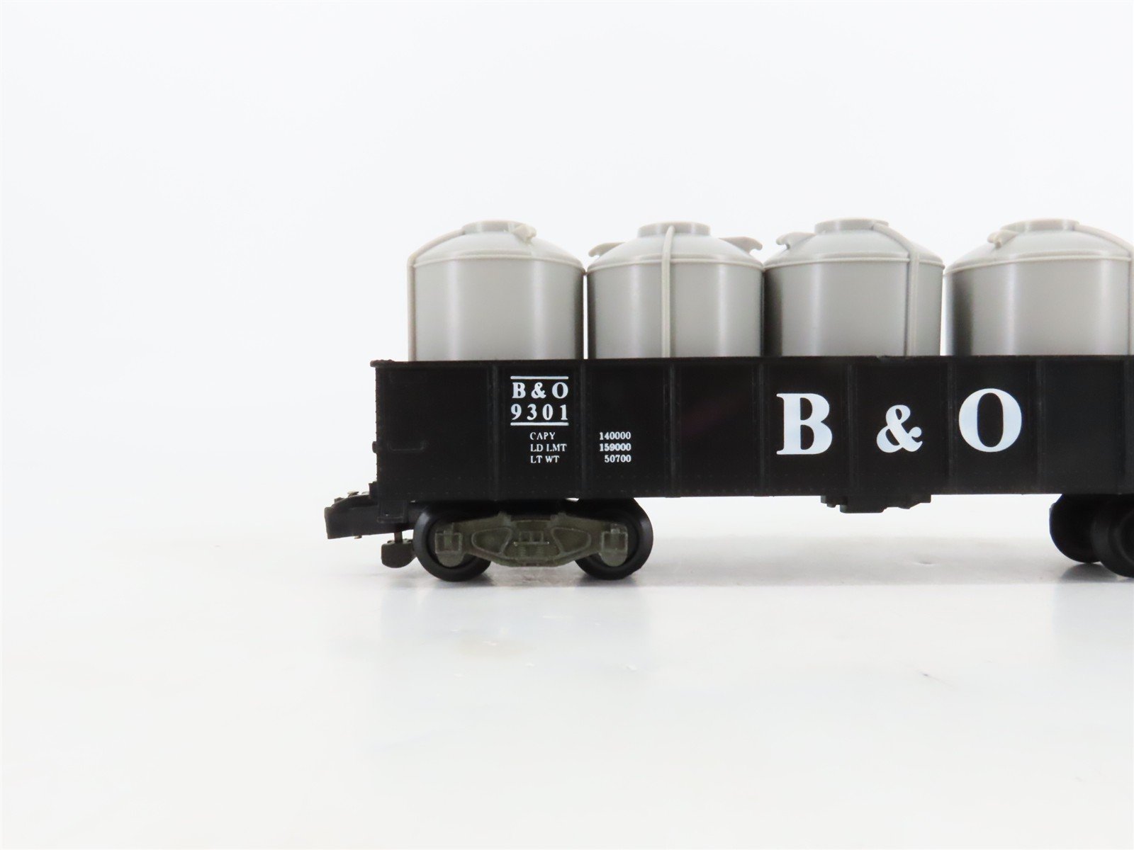 S Scale American Flyer B&O Baltimore & Ohio Gondola #9301 w/Loads
