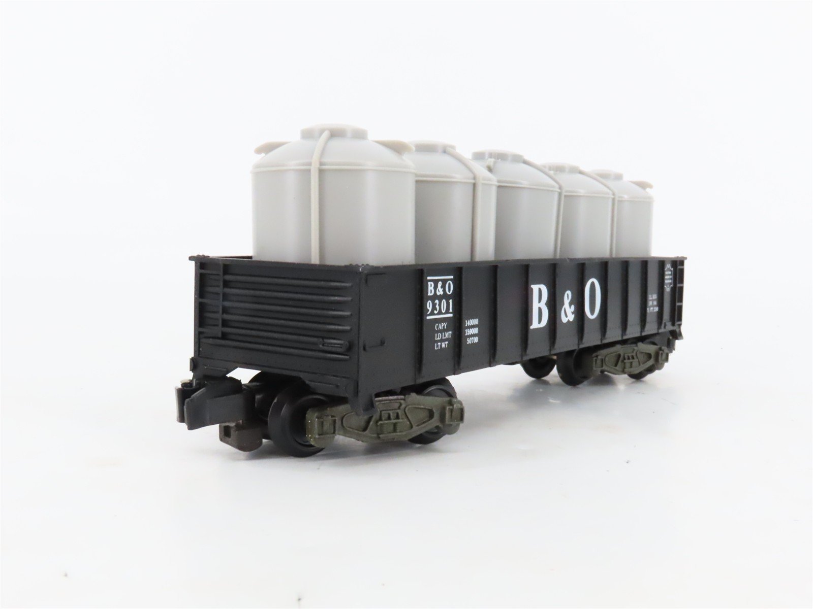 S Scale American Flyer B&O Baltimore & Ohio Gondola #9301 w/Loads