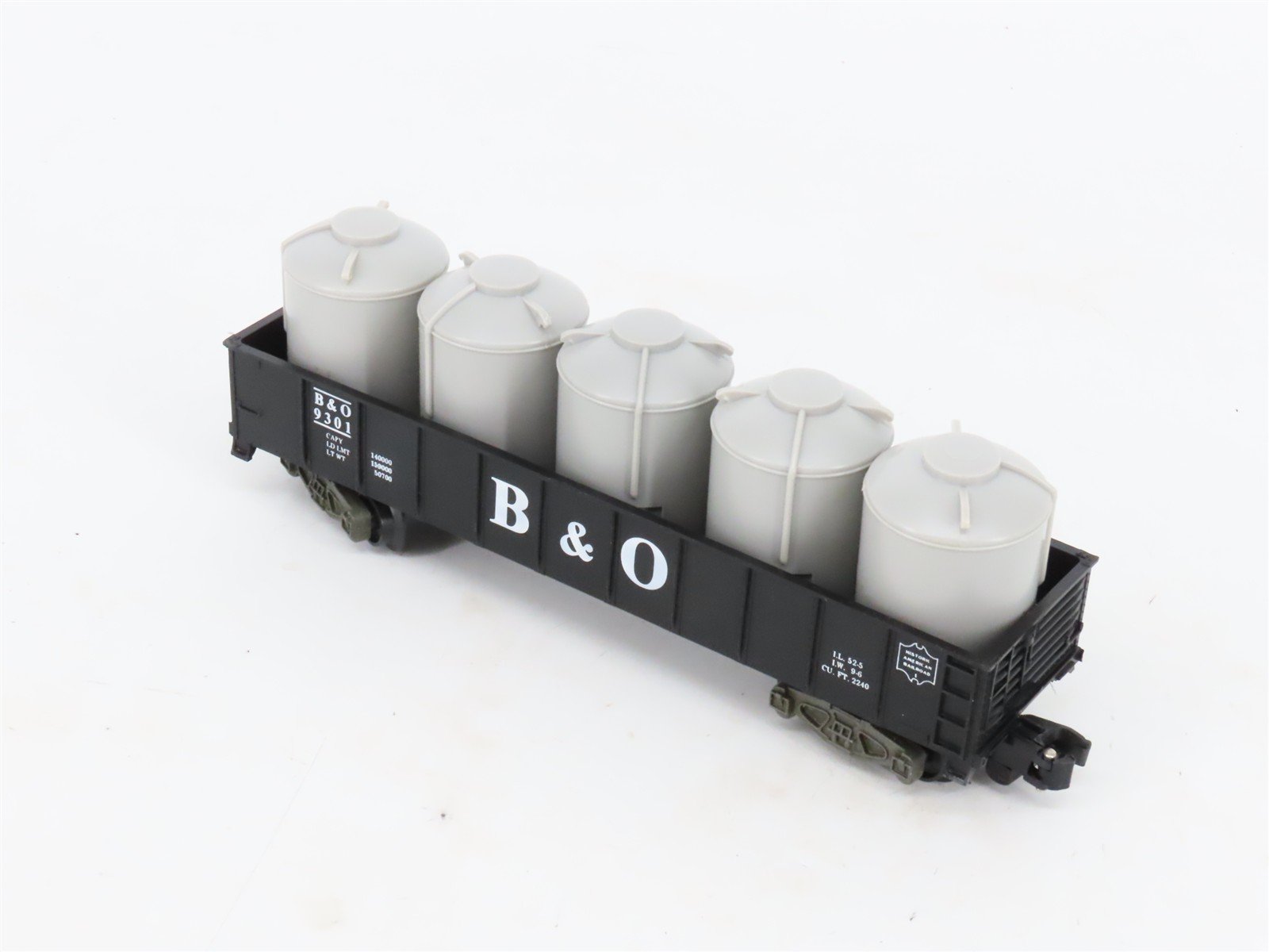 S Scale American Flyer B&O Baltimore & Ohio Gondola #9301 w/Loads