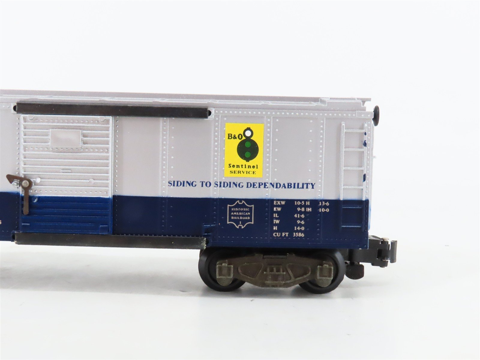 S Scale American Flyer 4-9702 B&O Baltimore & Ohio Boxcar #9702