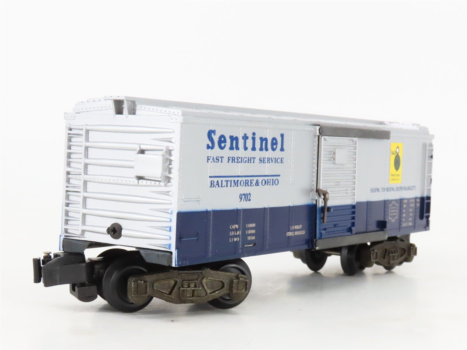 S Scale American Flyer 4-9702 B&O Baltimore & Ohio Boxcar #9702