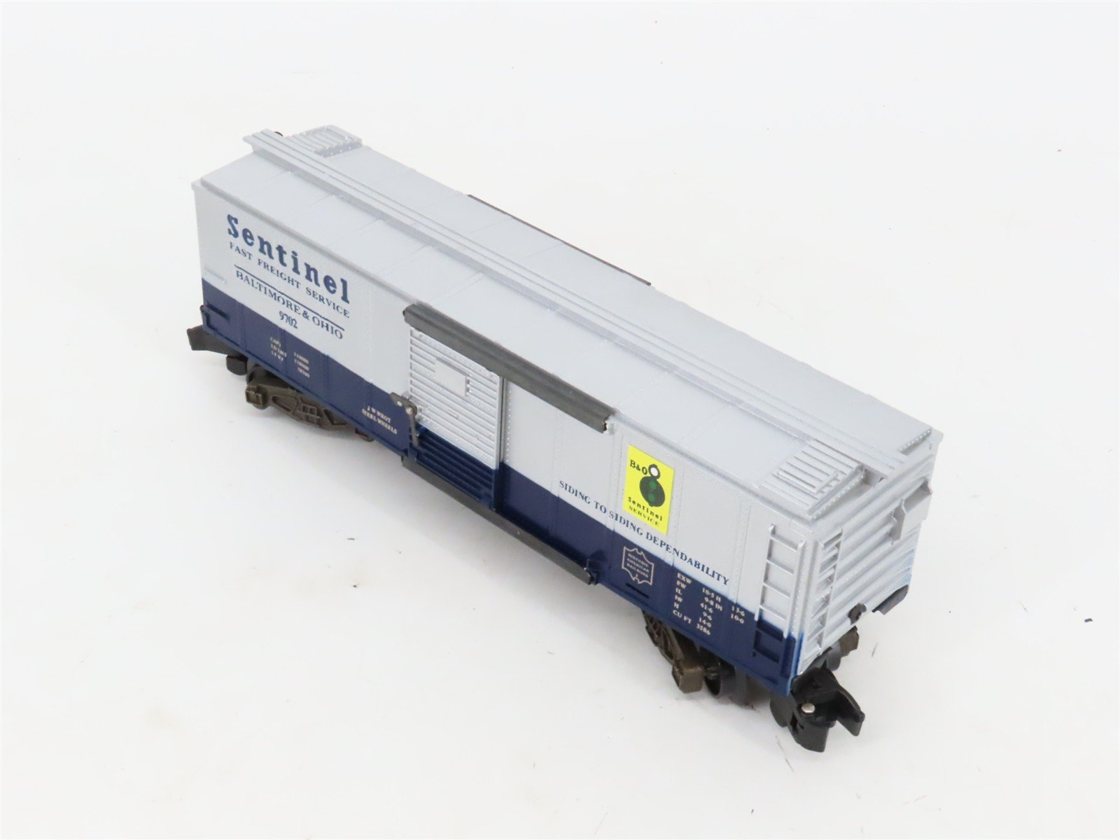 S Scale American Flyer 4-9702 B&O Baltimore & Ohio Boxcar #9702