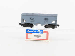 S Scale American Flyer 4-9206 NYC New York Central 2-Bay Covered Hopper #9206