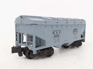 S Scale American Flyer 4-9206 NYC New York Central 2-Bay Covered Hopper #9206