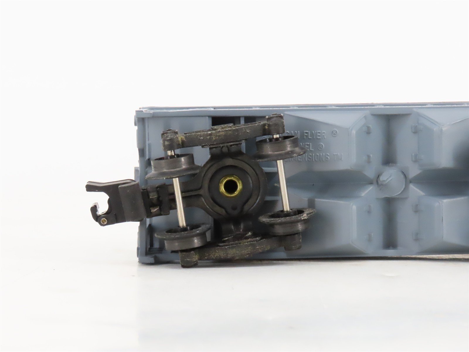 S Scale American Flyer 4-9206 NYC New York Central 2-Bay Covered Hopper #9206