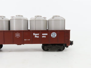 S Scale American Flyer 6-48500 SP Southern Pacific Gondola #48500 w/ Canisters